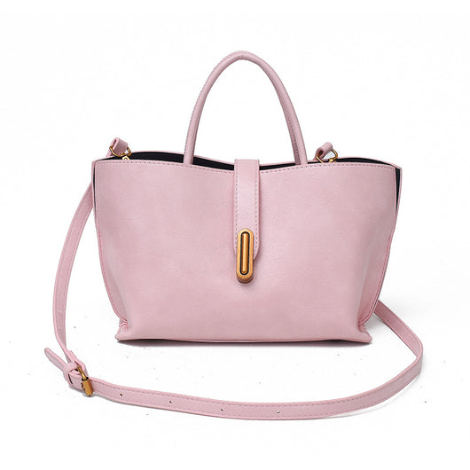 Bolso Bucket de Cuero Encerado Elegante y Portátil - Image 9