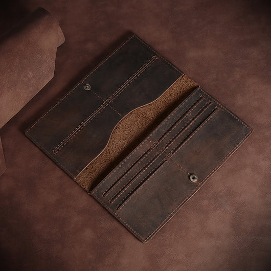 Billetera Larga de Cuero Genuino para Hombre - Portacédulas con Diseño Premium - Image 3