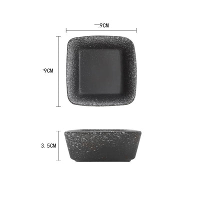 Plato Pequeño de Cerámica Japonesa para Especias y Condimentos - Image 7
