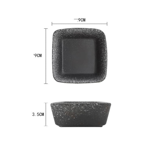 Plato Pequeño de Cerámica Japonesa para Especias y Condimentos - Image 7