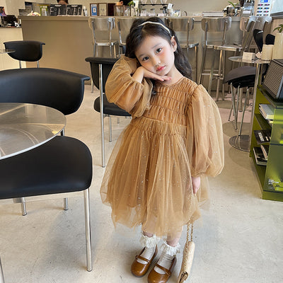 Vestido de Malla Elegante para Niña - Image 6