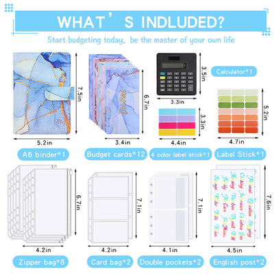 Cuaderno de Cuero PU A6 con Anillas y Calculadora Integrada - Image 33