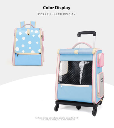 Bolsa Transportadora Extensible para Mascotas con Asa de Arrastre - Image 25