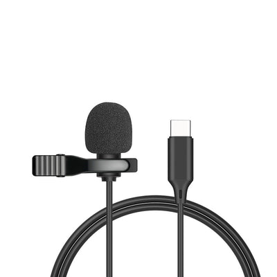 Micrófono Lavalier de Solapa Metálico Compatible con Apple para Transmisión en Vivo - Image 15