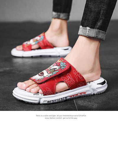 Sandalias y Pantuflas Deportivas para Hombre con Suela Gruesa - Image 23