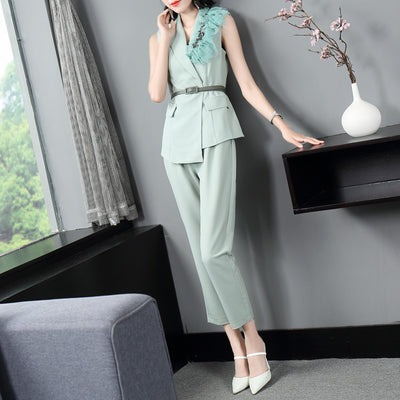 Conjunto de Chaleco y Pantalones para Mujer - Moda Verano - Image 14