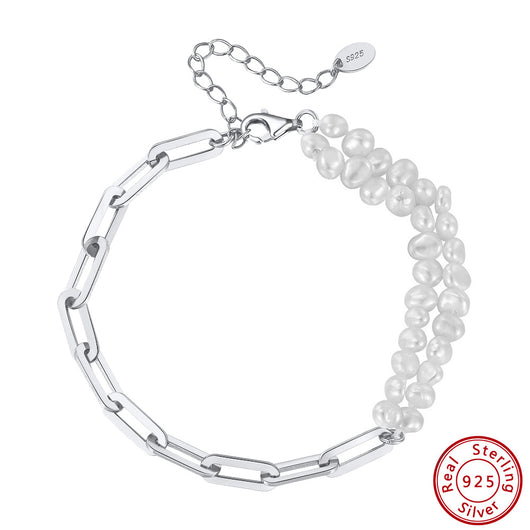 Pulsera de Plata 925 con Perla de Agua Dulce - Image 4