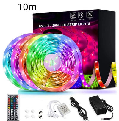 Tira LED RGB 5050 5M con Control Remoto - Iluminación Decorativa Flexible para TV y Habitación - Image 9