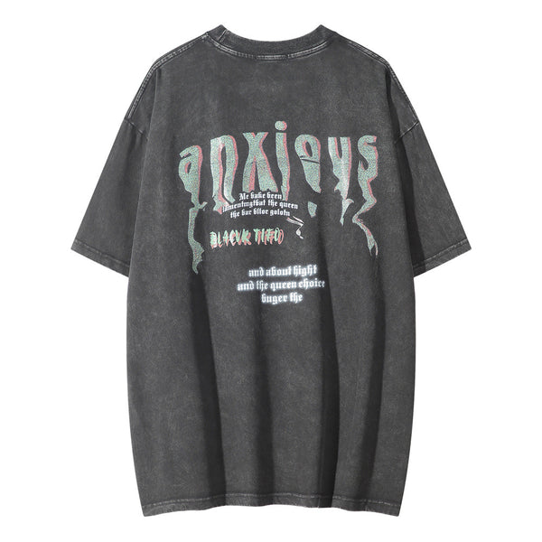 Camiseta Estampada de Manga Corta para Hombre