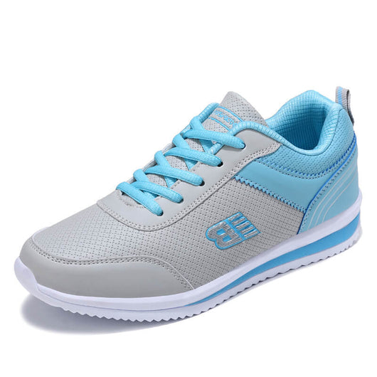 Zapatillas Deportivas de Cuero para Mujer - Estilo Coreano Casual - Image 8