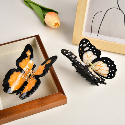 Pinza Mariposa Grande de Acetato para Moño y Recogidos - Image 4