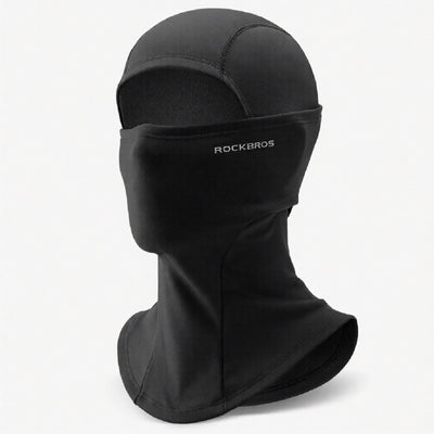 Light pink balaclava made from spandex/Lycra, designed for warmth and wind protection during winter outdoor activities. - Image 16