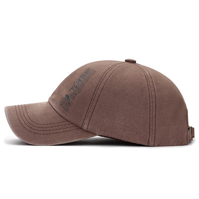 Gorra de Béisbol Desgastada en Tela Slub Lavada para Hombre - Image 8