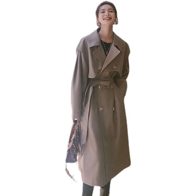 Chaqueta Casual Suelta con Cintura Ajustable para Mujer - Image 9