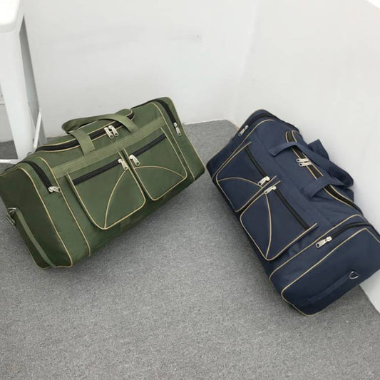 Bolsa Mensajera Deportiva Plegable de Gran Capacidad en Tela Oxford
