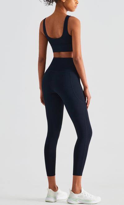 Pantalones Deportivos Levantacaderas con Bolsillos Laterales y Cintura Alta - Image 17