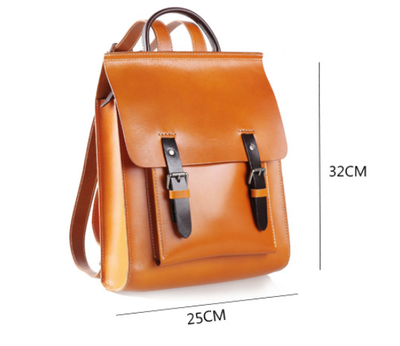 Mochila Escolar de Cuero Genuino - Image 8