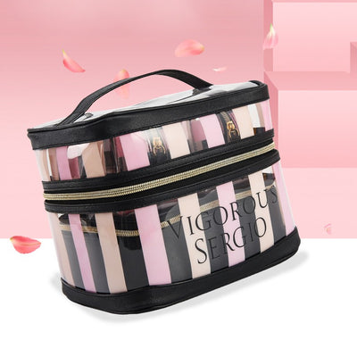 Bolsa de Maquillaje Profesional Plegable Multifuncional - Image 5