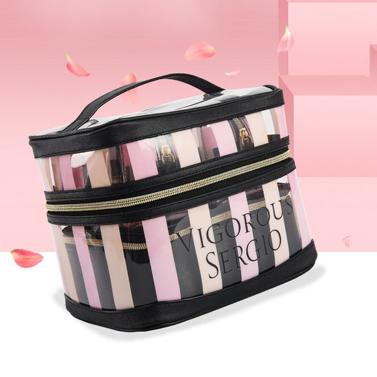 Bolsa de Maquillaje Profesional Plegable Multifuncional - Image 5