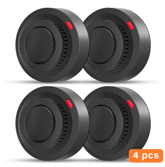 Detector de Humo Inteligente WiFi con Sensor Graffiti - Alarma Conectada Black - Image 5
