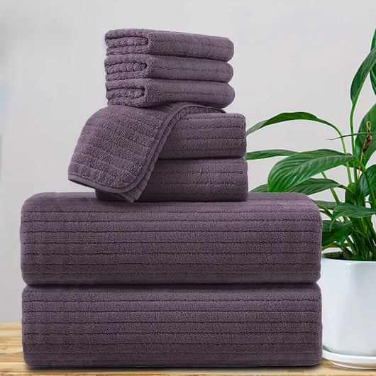 Toalla de Baño Extra Grande en Microfibra Coral - Súper Absorbente y Secado Rápido - Image 5