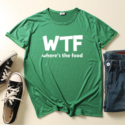 Camiseta Casual con Estampado de Letras
