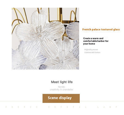 Lámparas de Cristal Coloreado Estilo Romántico Francés - Image 11