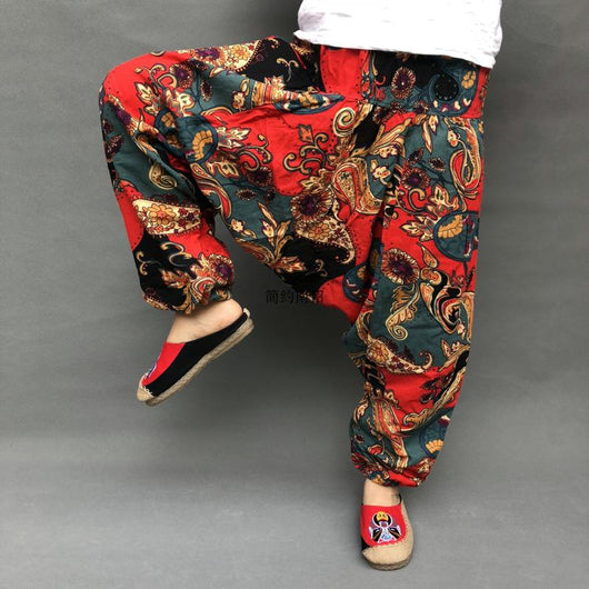 Pantalones Holgados Talla Grande Unisex con Entrepierna Amplia - Image 11