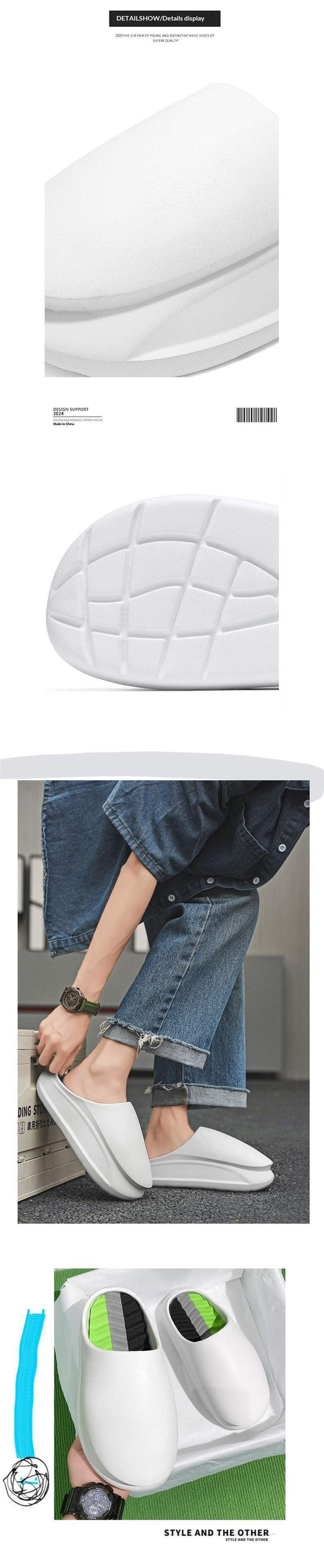 Sandalias de Playa para Hombre Antideslizantes Resistentes al Desgaste - Image 10