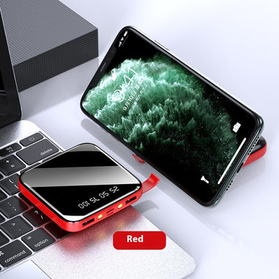 Batería Portátil Mini Espejo 20000 mAh - Carga Rápida y Diseño Compacto - Image 7