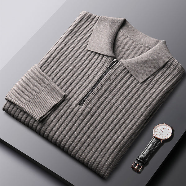 Suéter Slim Fit con Cierre Medio para Otoño e Invierno - Image 5