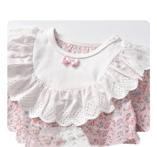 Mameluco Primavera para Bebé con Capucha Diseño Mariposa - Image 9
