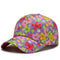 Gorra de Béisbol de Algodón con Flores Pequeñas - Protección Solar Versátil