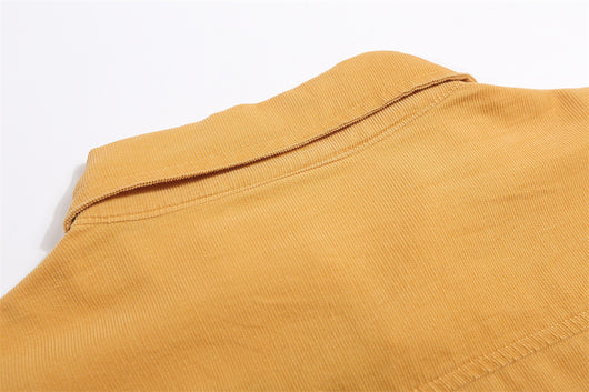 Camisa Suelta de Verano con Bolsillos Bordados para Hombre - Image 17