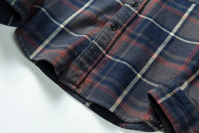 Camisa Franela Gruesa Estilo Americano para Hombre - Image 12