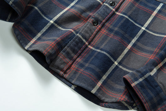 Camisa Franela Gruesa Estilo Americano para Hombre - Image 12
