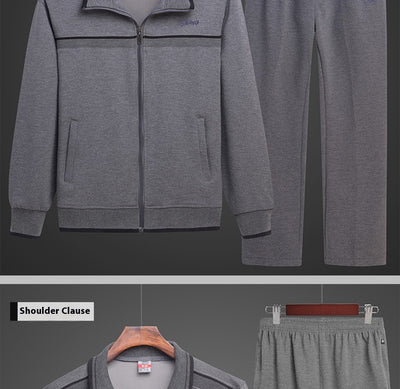 Conjunto Deportivo Holgado para Hombre Otoño Invierno - Sudadera Casual Cómoda - Image 14