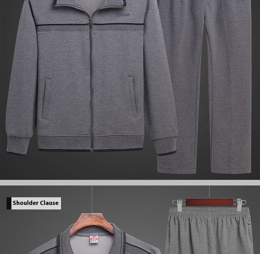 Conjunto Deportivo Holgado para Hombre Otoño Invierno - Sudadera Casual Cómoda - Image 14