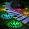 Luz Solar de Proyección para Jardín con Gotas de Agua Multicolor