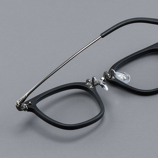 Armazón de Titanio Puro GMS806 - Gafas Retro Estilo Lámina para Miopía y Uso Empresarial - Image 7
