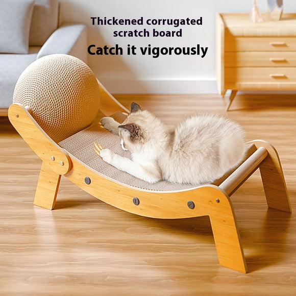 Sofá Rascador para Gatos con Tablero de Juego