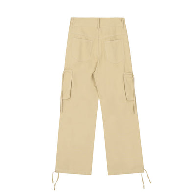 Pantalones Cargo Rectos Multibolsillos para Hombre - Image 2
