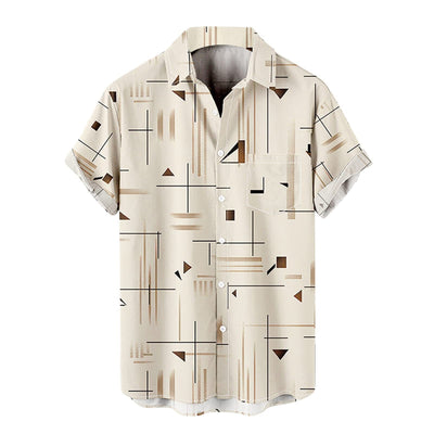 Camisa Casual para Hombre con Impresión 3D Digital - Image 7