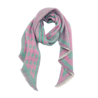 Bufanda Circular Térmica para Mujer - Cuello Cálido Otoño Invierno con Diseño Jacquard - Image 7