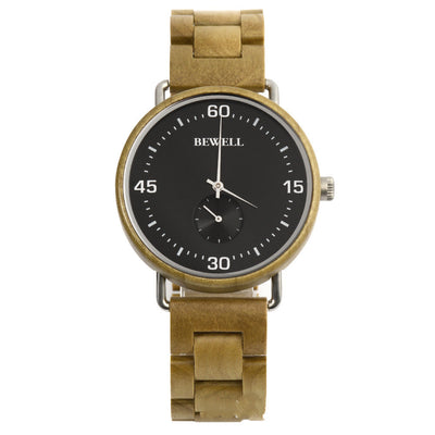 Reloj de Madera para Hombre con Fondo de Acero y Forro Interior - Image 8