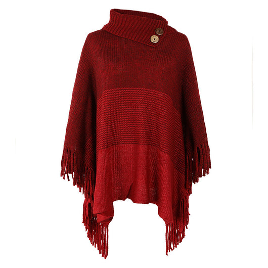 Suéter Suelto de Moda para Mujer con Contraste de Colores - Image 3