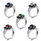 Anillo Separador de Colores Bat - Chapado Europeo Americano