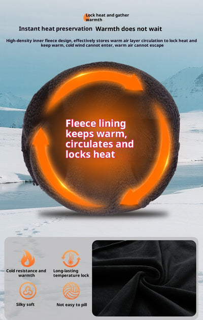 Guantes Térmicos para Motociclista con Forro Polar y Agarre Antideslizante - Image 10