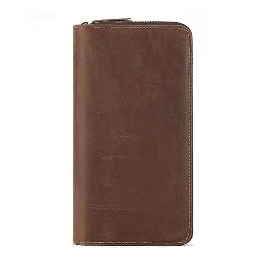 Billetera de Cuero Genuino Larga para Hombre - Image 9