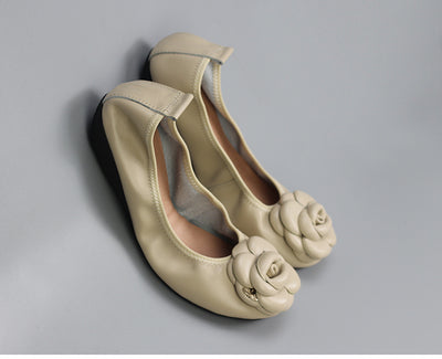 Zapatos de Cuero Genuino para Embarazadas - Cómodos, Antideslizantes y Talla Grande - Image 22